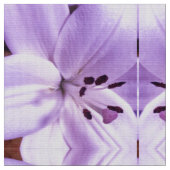 Vier Lilies Stof (Close Up)