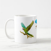 Vier Macaws-Mok Koffiemok (Links)