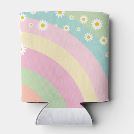 Vier magische groovy vierde verjaardag blikjeskoeler (Achterkant)