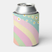 Vier magische groovy vierde verjaardag blikjeskoeler (Blikje Achterkant)