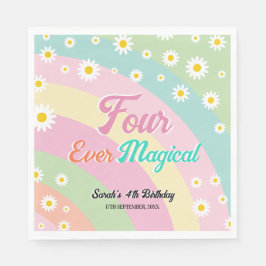 Vier magische vierde verjaardag Daisy Servet