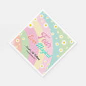 Vier magische vierde verjaardag Daisy Servet (Hoek)