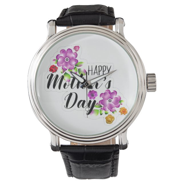 Vier mam & vreugde: Happy Moederdag Collectie Horloge (Voorkant)