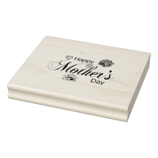 Vier mam & vreugde: Happy Moederdag Collectie Rubberstempel (Stempel)