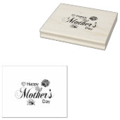 Vier mam & vreugde: Happy Moederdag Collectie Rubberstempel (Gestempeld)