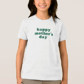 Vier mama met ons exclusieve Moederdag t-shirt (Voorkant)