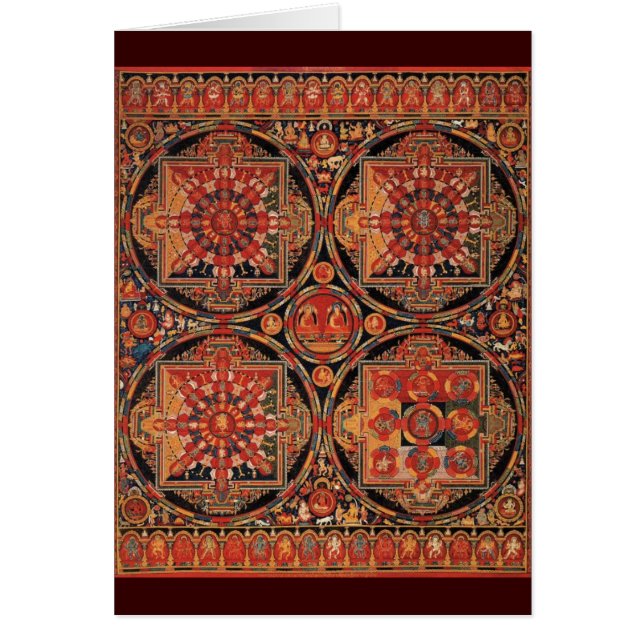 Vier Mandalas (Voorkant)