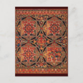 Vier Mandalas Briefkaart (Voorkant)