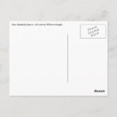 Vier Mandalas Briefkaart (Achterkant)