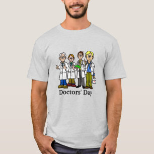 Vier mannelijke artsen T-Shirt