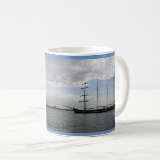 Vier Master Ship Coffee-Mok Koffiemok (Voorkant rechts)