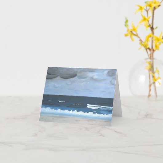 "Vier Meisjes in de Oceaan" Kaart van de (Gele Bloem)