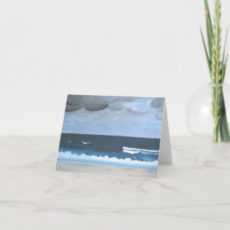 "Vier Meisjes in de Oceaan" Kaart van de