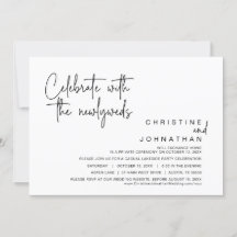 Vier met de pasgetrouwden, Trouw Elopement