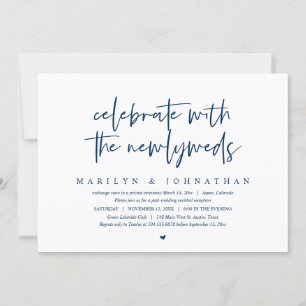 Vier met de pasgetrouwden, Trouwen met slechts twe Kaart