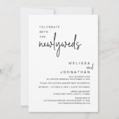 Vier met de Passen getrouwd, bruiloft diner Kaart (Voorkant)