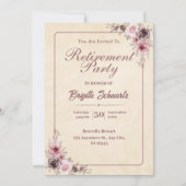 Vier met elegantie: Fotoscript Pensioen Feestdagenkaart (Voorkant)