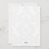 Vier met Elegantie: Wit & Groen Minimalistisch Feestdagenkaart (Achterkant)