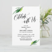 Vier met Ons Elaboere Schrift en Groene Tinten is  Kaart (Staand voorkant)