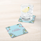 Vier met ons kartonnen onderzetters (Insitu)