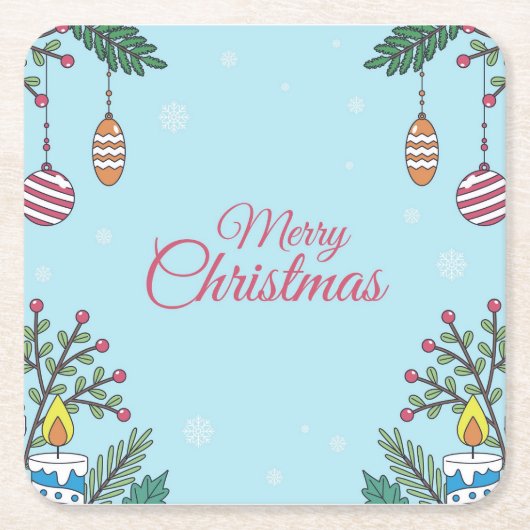 Vier met ons kartonnen onderzetters (Voorkant)