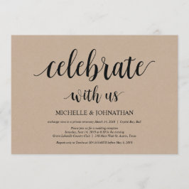 Vier met ons mee, Trouw Elopement uitnodigingen