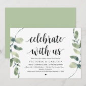 Vier met ons, Oefendiner voor het huwelijk Kaart (Voorkant / Achterkant)