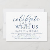 Vier met ons, Trouwfeest Uitnodiging (Voorkant)