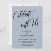 Vier met Ons Uitgebreid Script Stof Blauw Kaart (Voorkant)