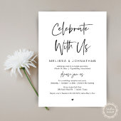 Vier met ons, Zwart, Trouwen met slechts twee getu Kaart