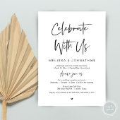 Vier met ons, Zwart, Trouwen met slechts twee getu Kaart