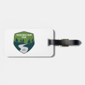 Vier Mile run Trail Bagagelabel (Achterkant horizontaal)