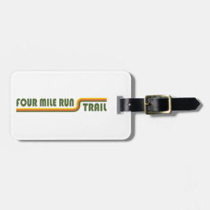 Vier Mile run Trail Bagagelabel