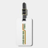 Vier Mile run Trail Bagagelabel (Voorkant verticaal)