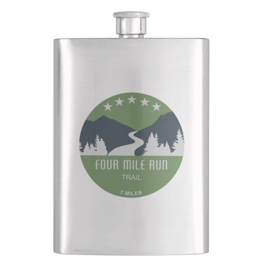 Vier Mile run Trail Flacon (Voorkant)