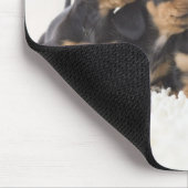 Vier Mini Dachshund Muismat (Hoek)