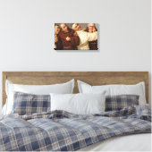 Vier monniken, ca. 1884 door Claudio Rinaldi Canvas Afdruk (Insitu (Slaapkamer))