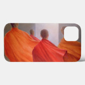 Vier monniken op tempelstappen Case-Mate iPhone case (Achterkant (horizontaal))