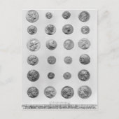 Vier munten briefkaart (Voorkant)