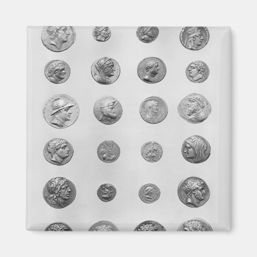 Vier munten magneet (Voorkant)