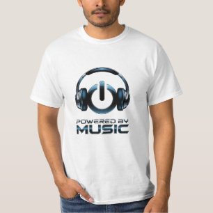 Vier muziek met unieke en stijlvolle graphics t-shirt