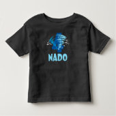 Vier Nado Tornado 4 Verjaardag Jongen T-shirt (Voorkant)