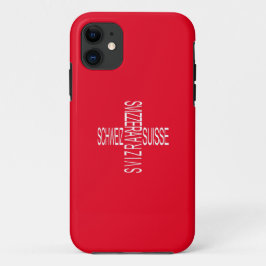 Vier nationale Zwitserse talen - Zwitserland Case-Mate iPhone Case