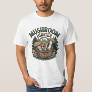 Vier Natuur met leuke schimmels Design T-shirt