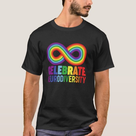 Vier Neurodiversiteit T-shirt (Voorkant)