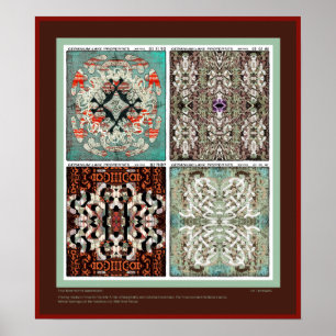 Vier nieuwe Wereld avonturen Poster