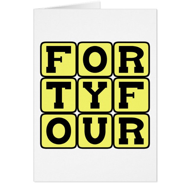 Vier, nummer 44 (Voorkant)