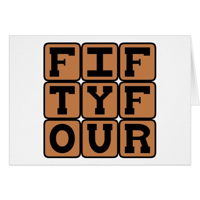 Vier, nummer 54 (Voorkant Horizontaal)