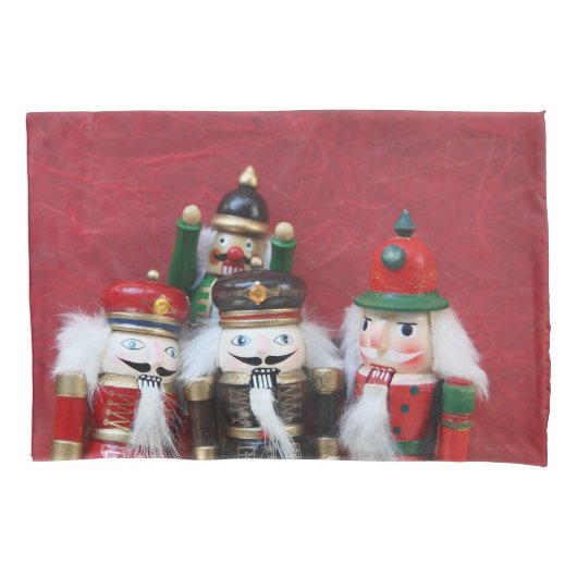 Vier nutcrackers groep kussensloop (Voorkant)