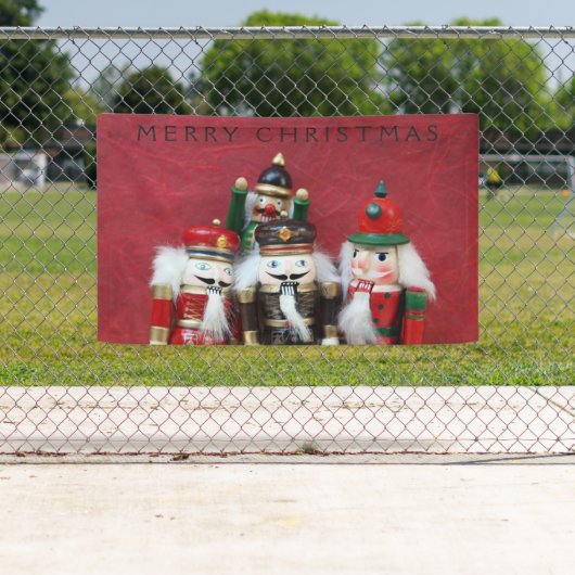 Vier nutcrackers groep spandoek (Insitu)